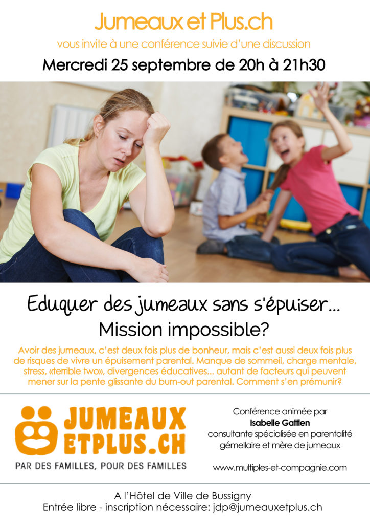 epuisement parental et jumeaux